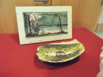 Plaque and Bowl